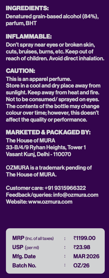 Violet Smoke - 50ml