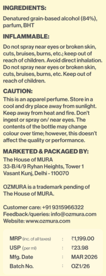 Ivory Oud - 50ml