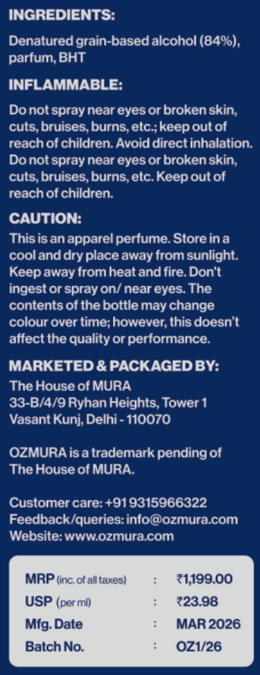 Blue Zyphr - 50ml